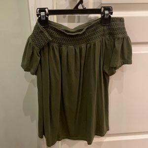 Kids Old navy off the shoulder shirt